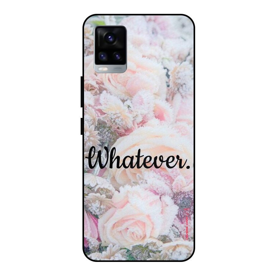 Whatever Metal Back Case for Vivo V20 2021