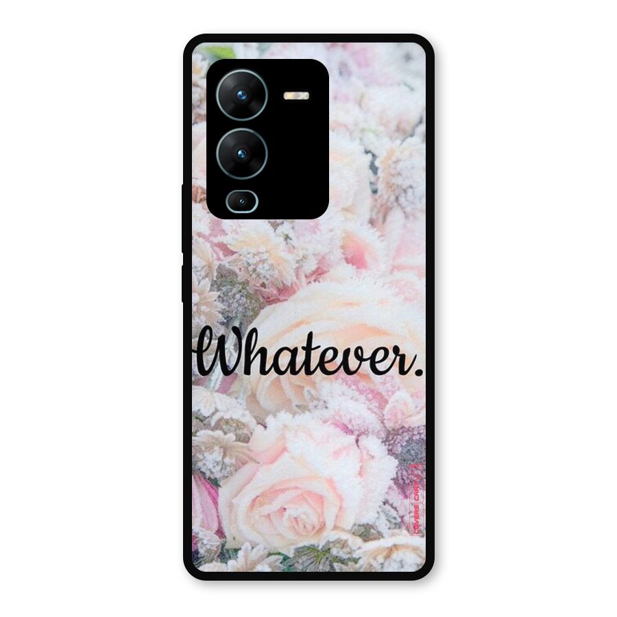 Whatever Metal Back Case for Vivo V25 Pro