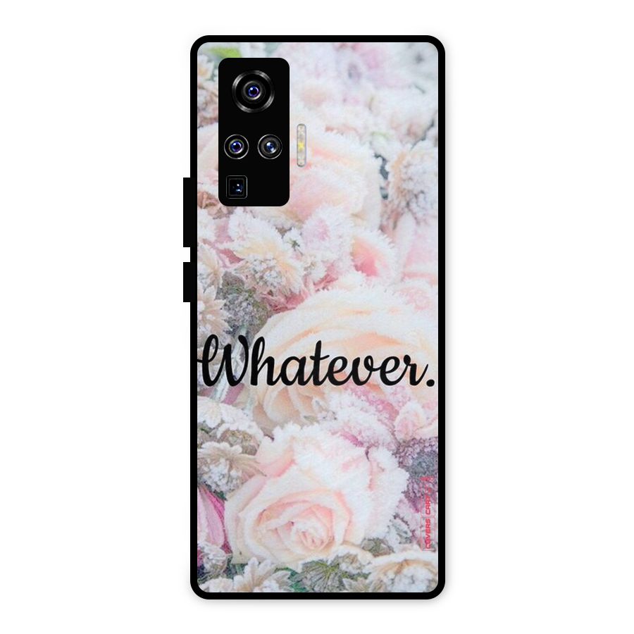 Whatever Metal Back Case for Vivo X50 Pro