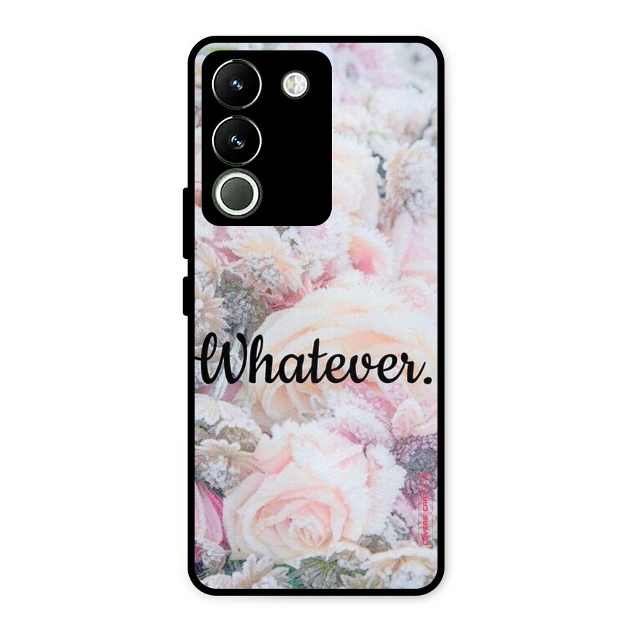 Whatever Metal Back Case for Vivo Y200