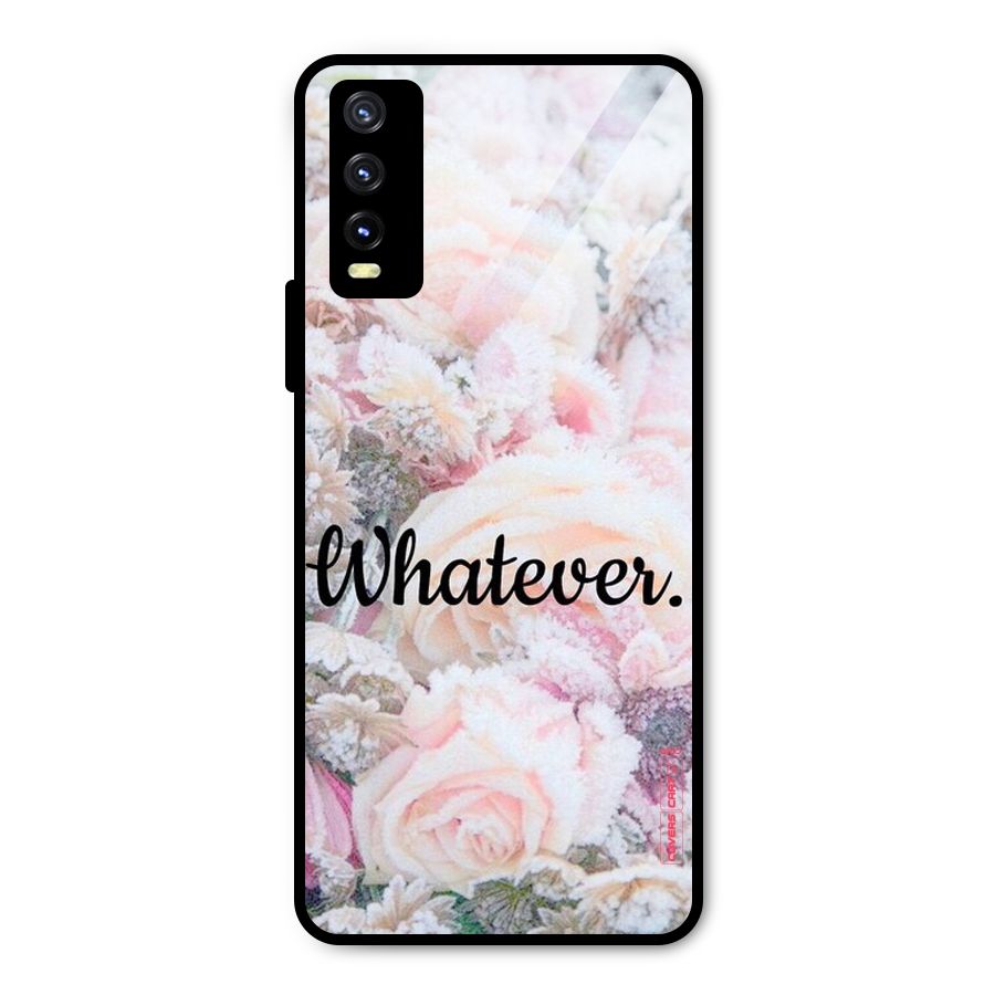 Whatever Metal Back Case for Vivo Y20 2021
