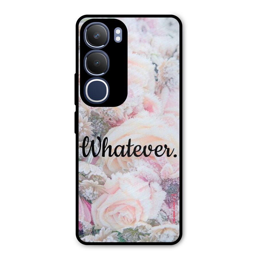 Whatever Metal Back Case for Vivo Y29