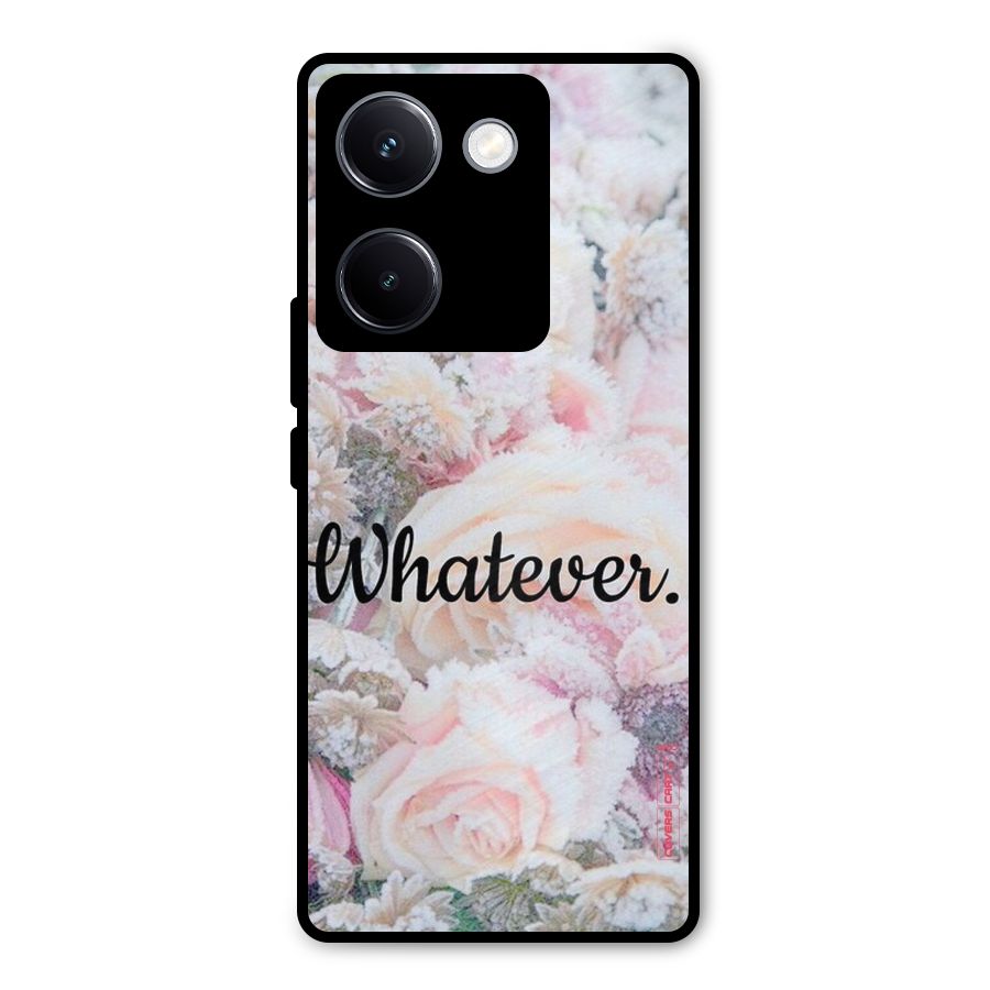 Whatever Metal Back Case for Vivo Y300 Plus
