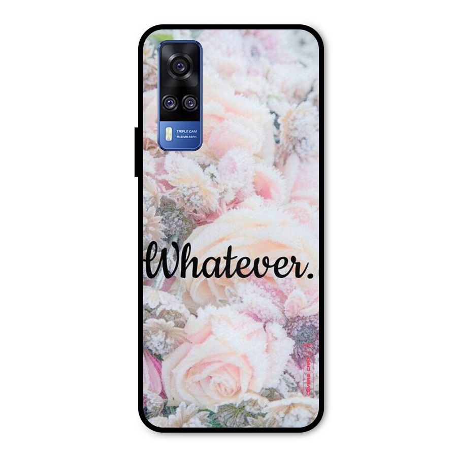 Whatever Metal Back Case for Vivo Y31