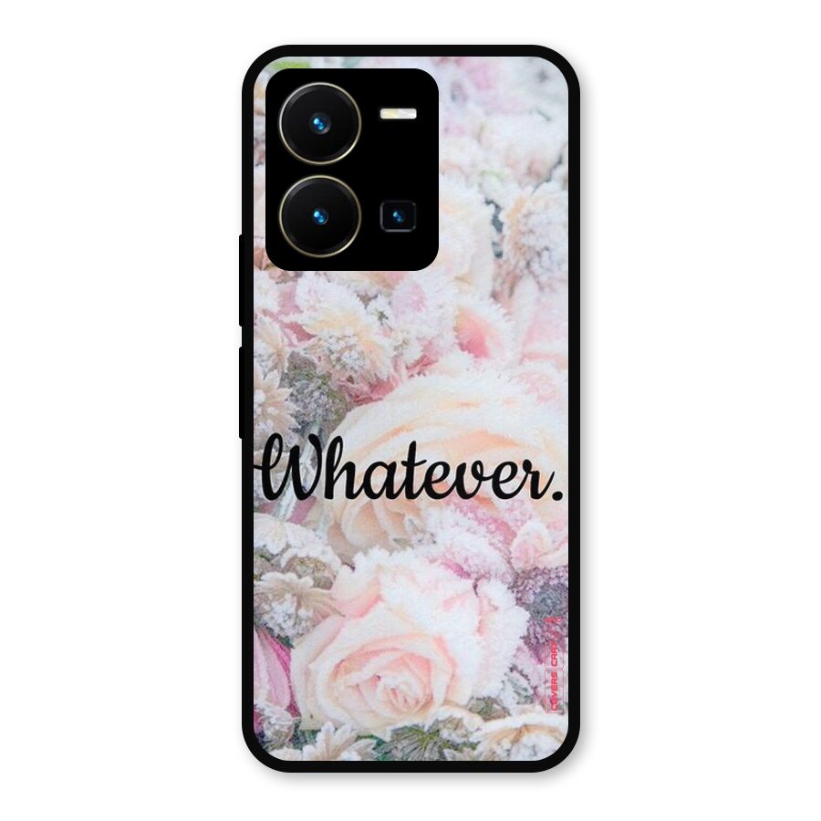 Whatever Metal Back Case for Vivo Y35
