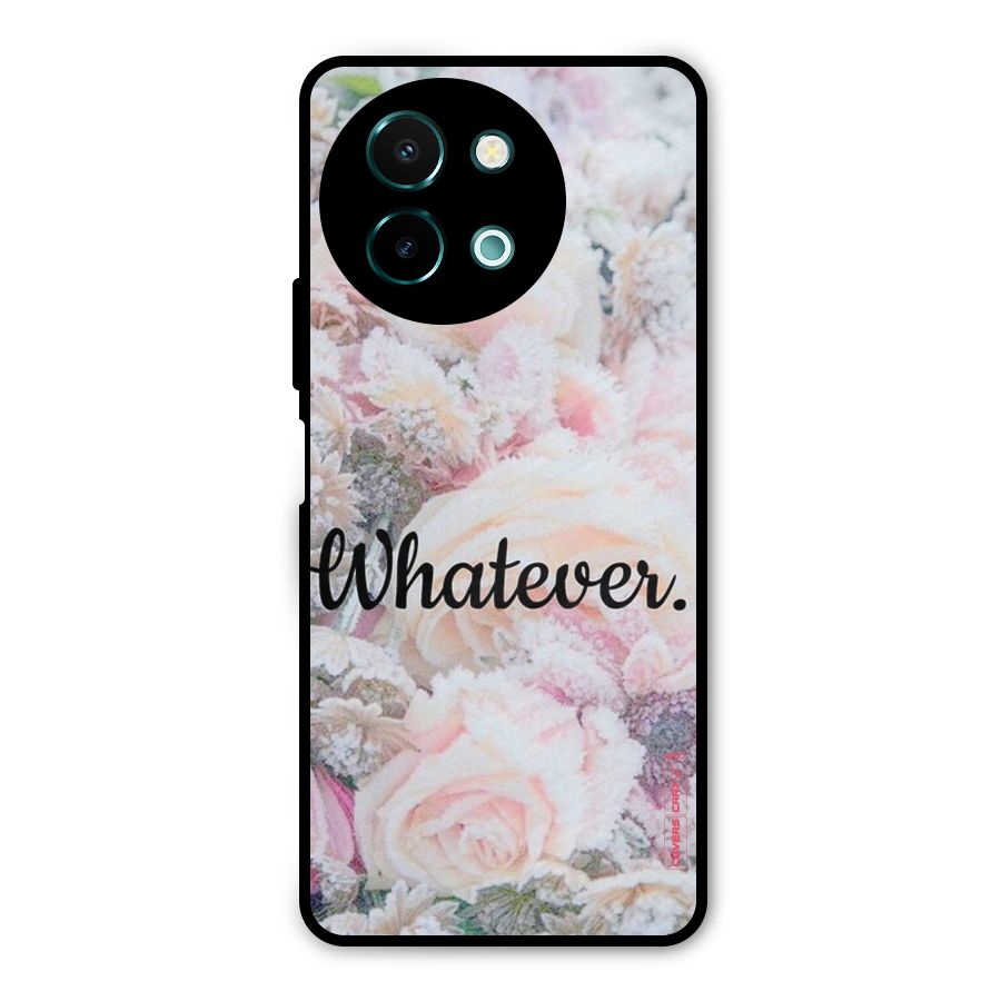 Whatever Metal Back Case for Vivo Y58