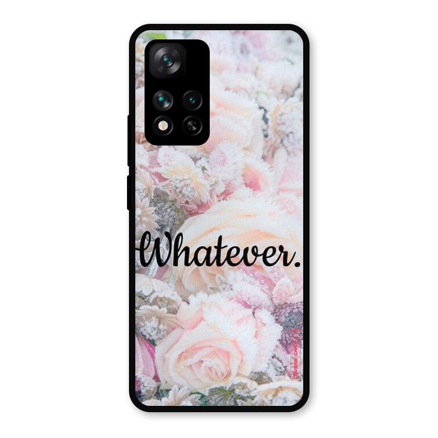 Whatever Metal Back Case for Xiaomi 11i Hypercharge 5G