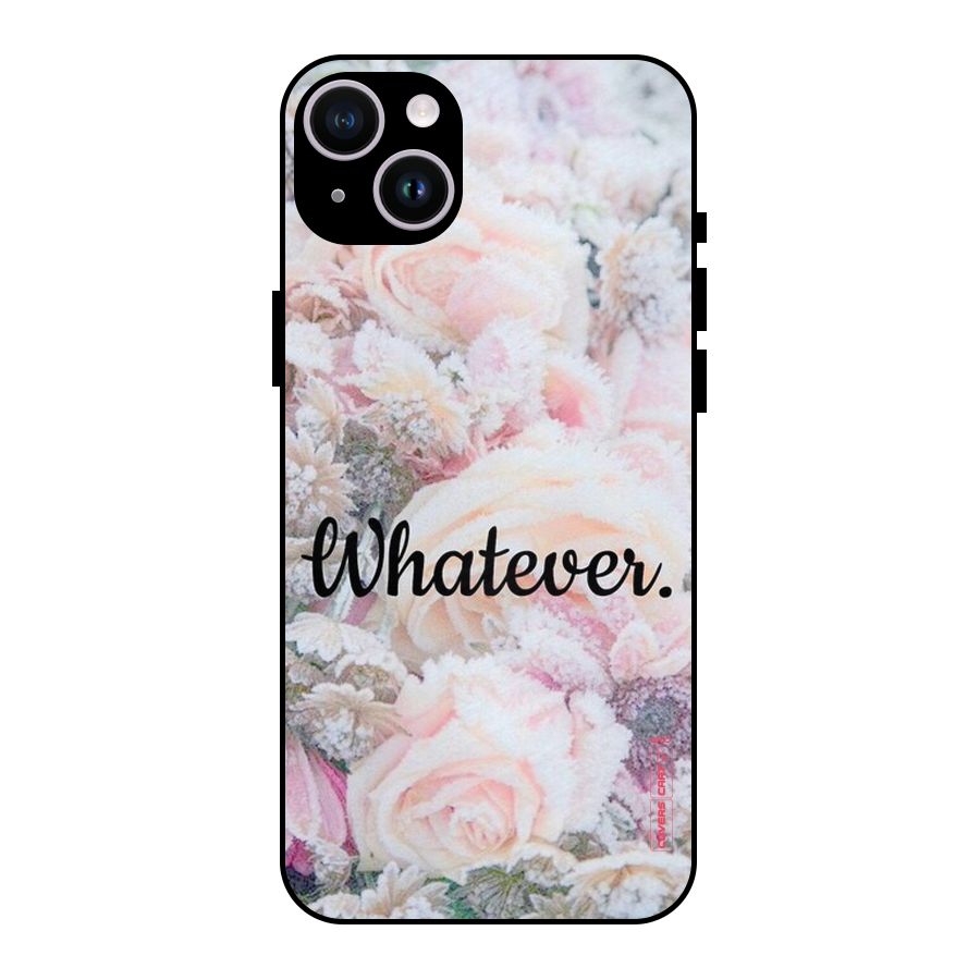 Whatever Metal Back Case for iPhone 14 Plus