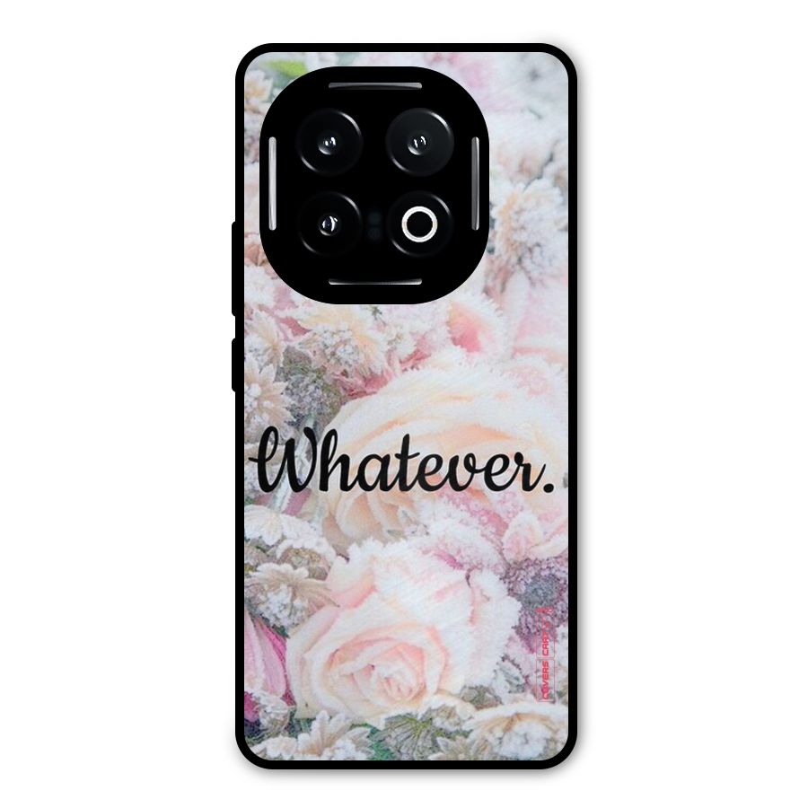Whatever Metal Back Case for iQOO 13