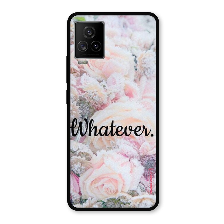 Whatever Metal Back Case for iQOO 7 Legend 5G