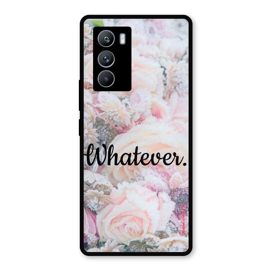 Whatever Metal Back Case for iQOO 9 SE