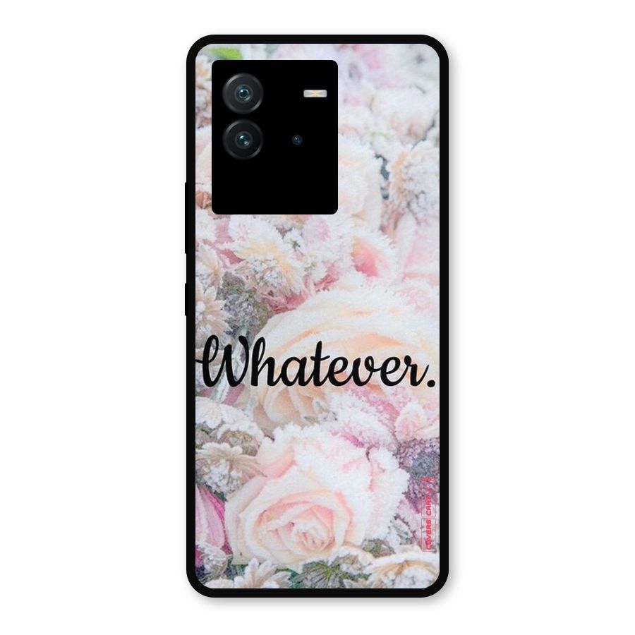 Whatever Metal Back Case for iQOO Neo 6 5G