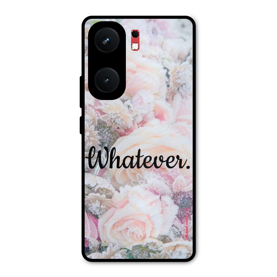 Whatever Metal Back Case for iQOO Neo 9 Pro