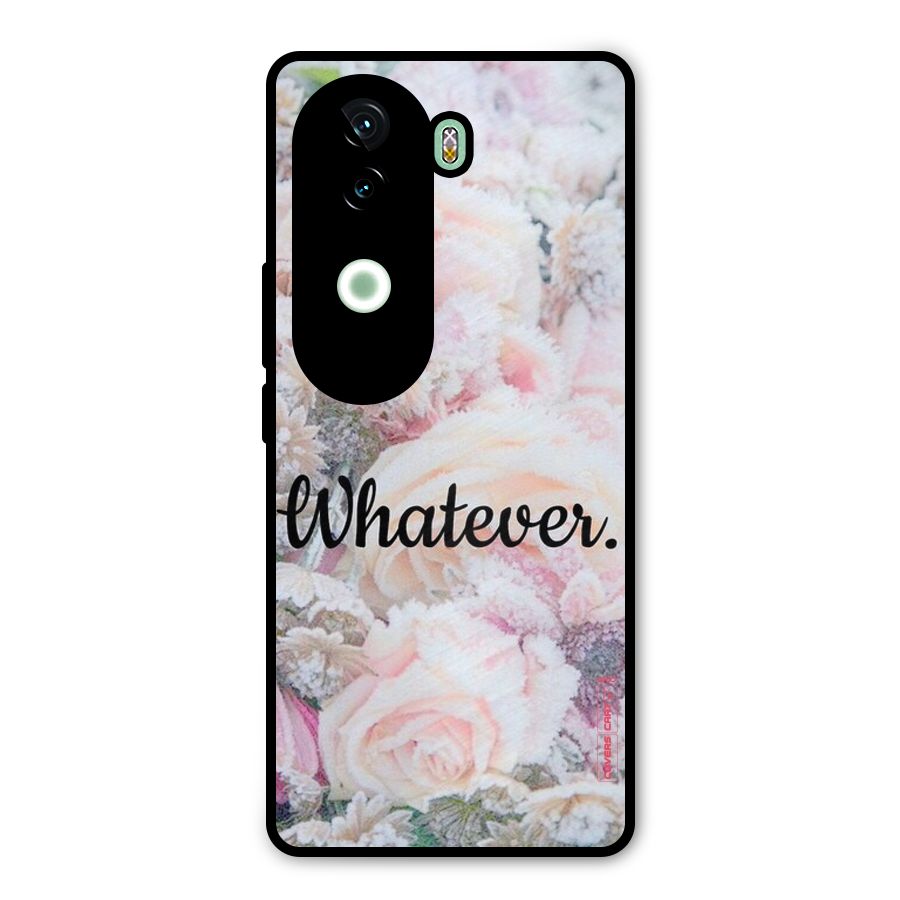 Whatever Metal Back Case for iQOO Z9s