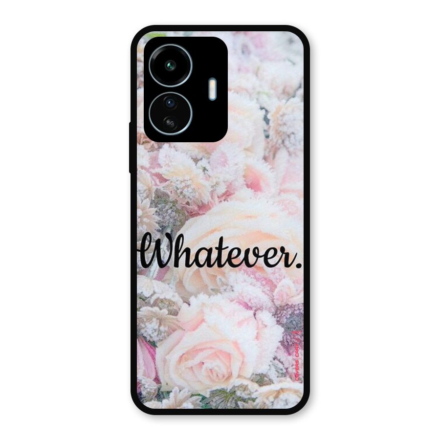 Whatever Metal Back Case for vivo iQOO Z6 Lite 5G