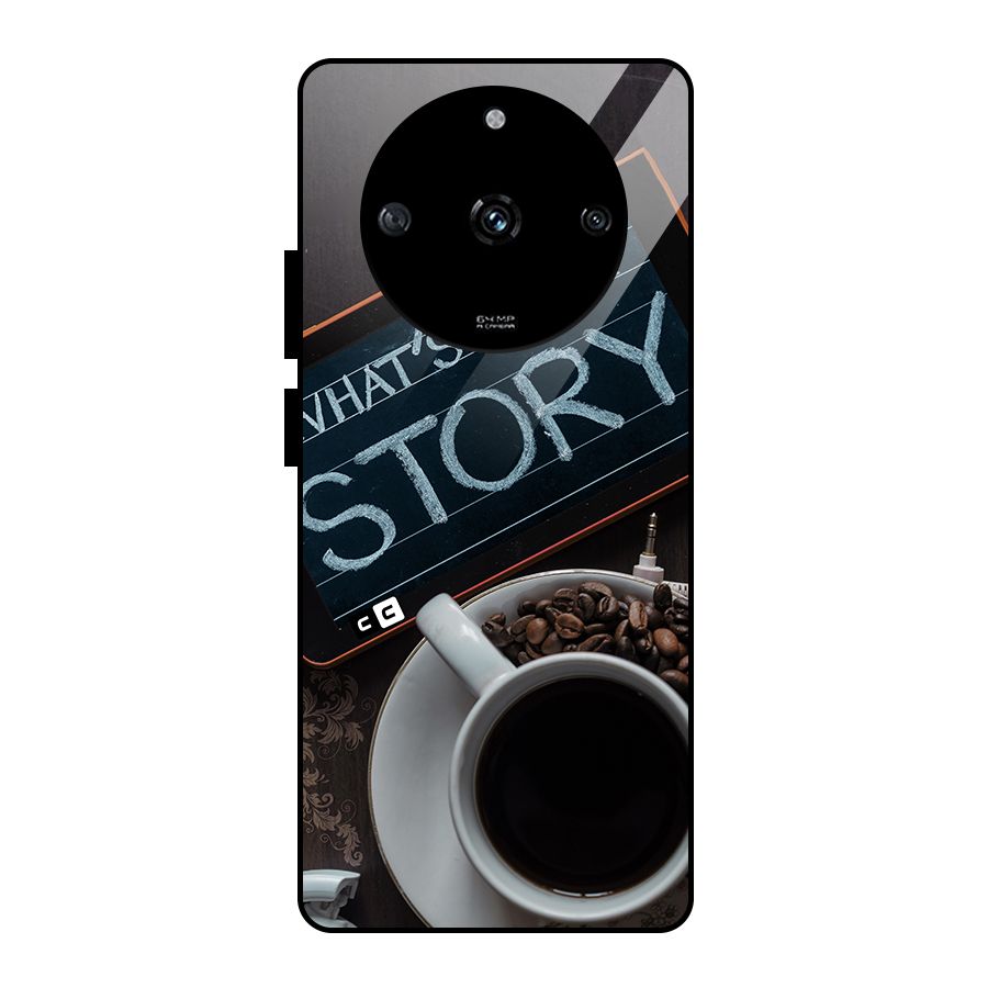 Whats Your Story Glass Back Case for Realme Narzo 60 5G