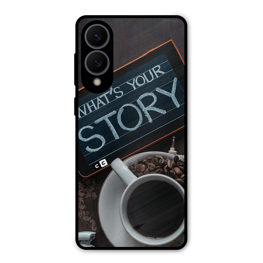 Whats Your Story Metal Back Case for Galaxy S25 Edge