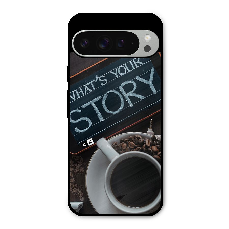 Whats Your Story Metal Back Case for Google Pixel 9 Pro XL