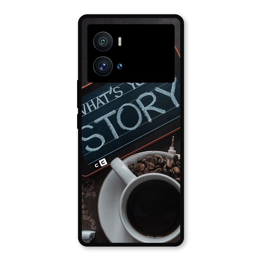 Whats Your Story Metal Back Case for iQOO 9 Pro