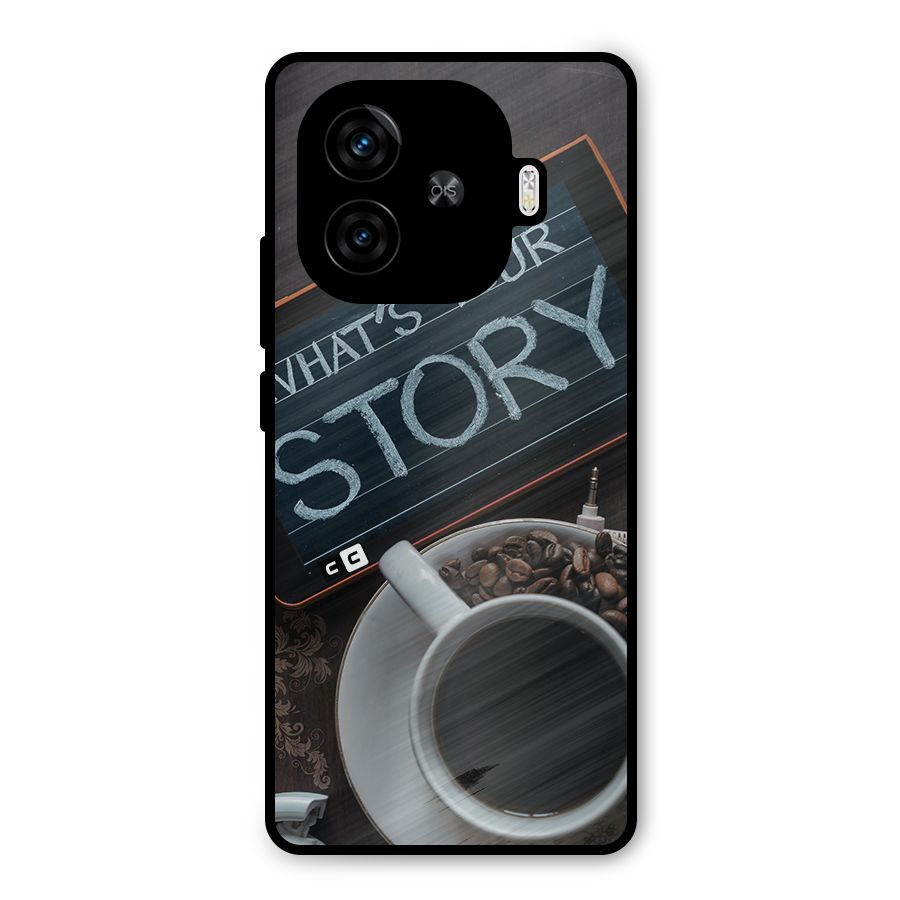 Whats Your Story Metal Back Case for iQOO Neo 10R