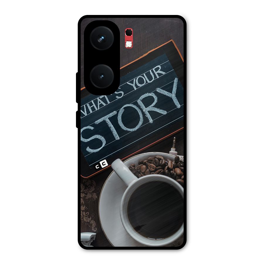 Whats Your Story Metal Back Case for iQOO Neo 9 Pro