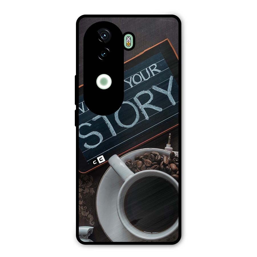 Whats Your Story Metal Back Case for iQOO Z9s