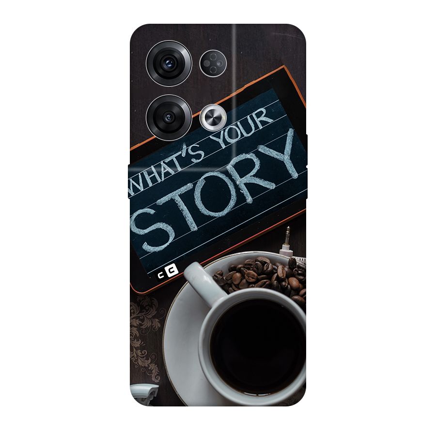 Whats Your Story Original Polycarbonate Back Case for Oppo Reno8 Pro 5G