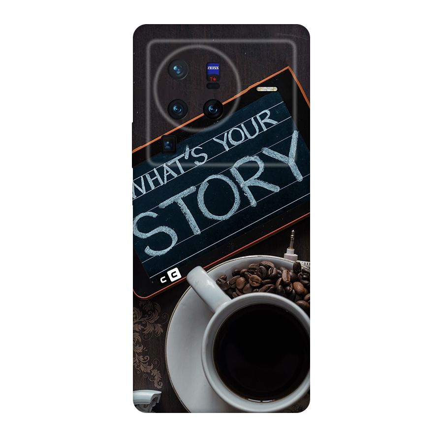Whats Your Story Original Polycarbonate Back Case for Vivo X80