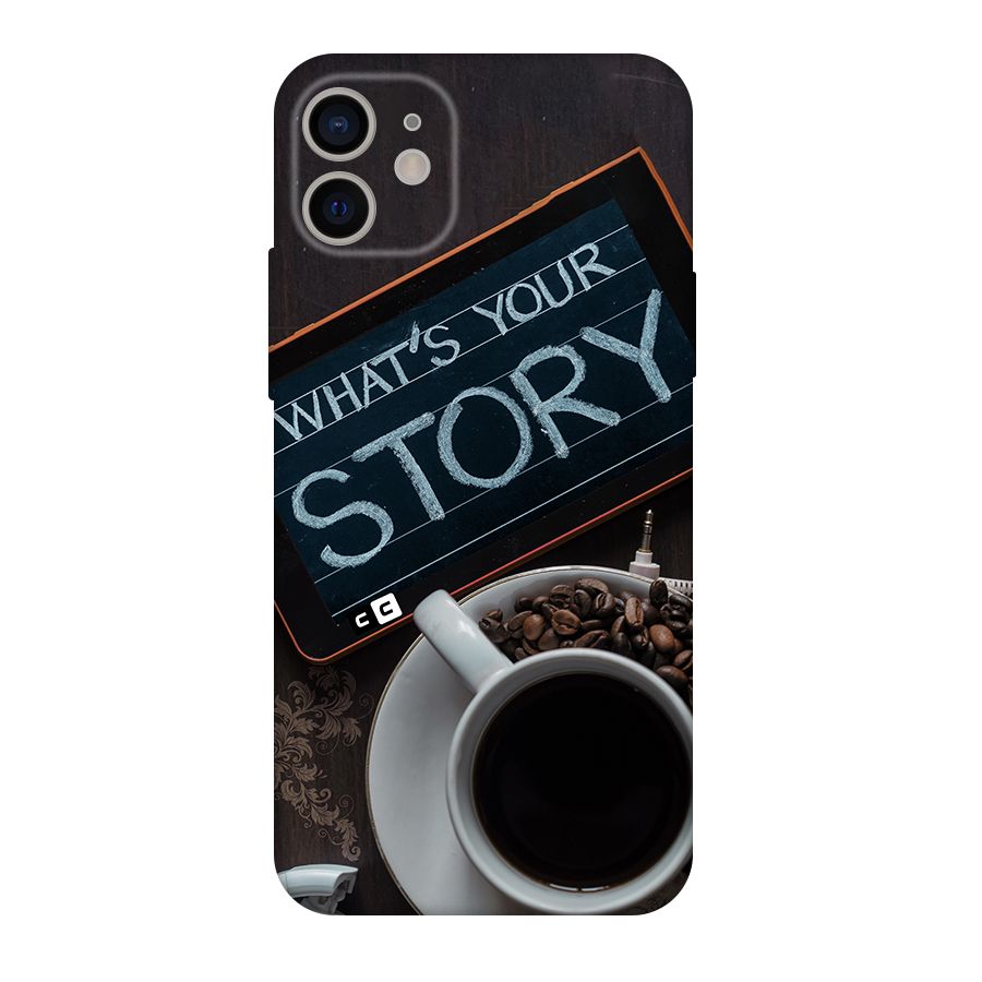 Whats Your Story Original Polycarbonate Back Case for iPhone 11