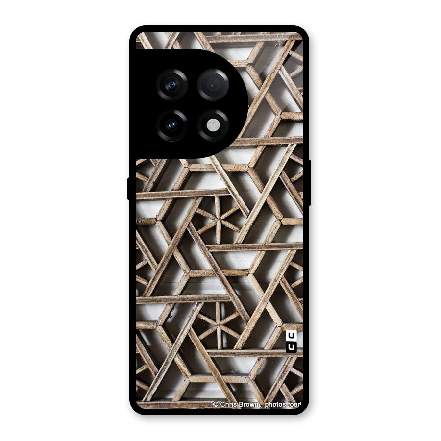 Wheel Design Glass Back Case for OnePlus 11R