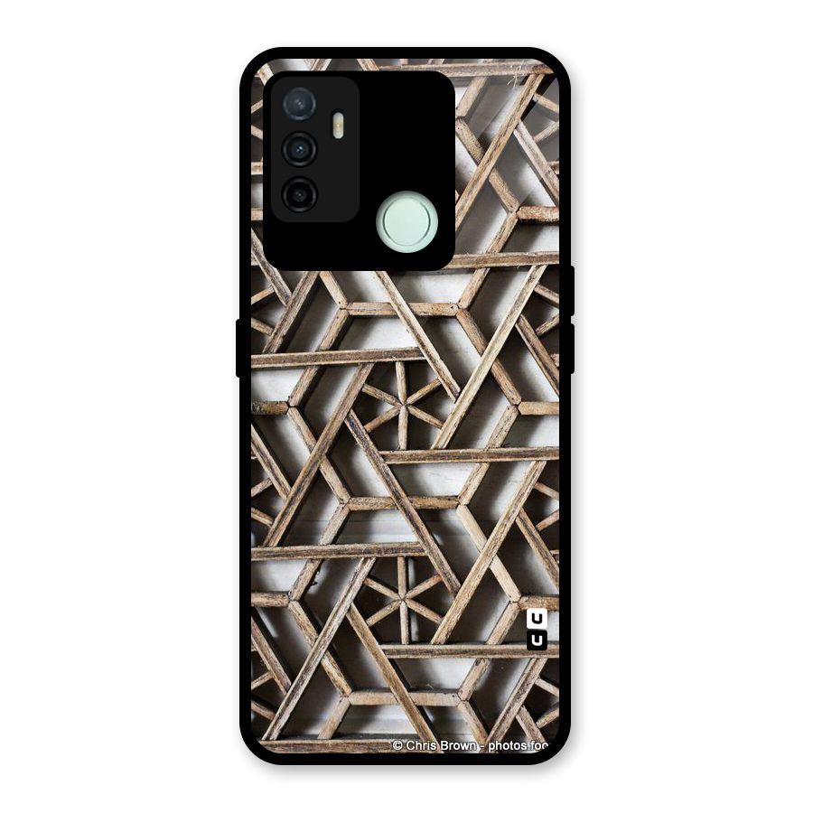 Wheel Design Glass Back Case for Oppo A53