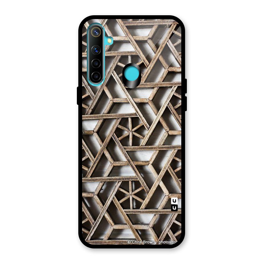 Wheel Design Glass Back Case for Realme 5i