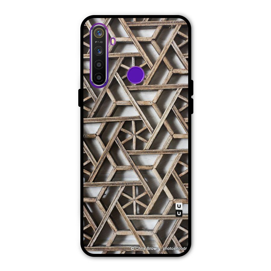 Wheel Design Glass Back Case for Realme 5s