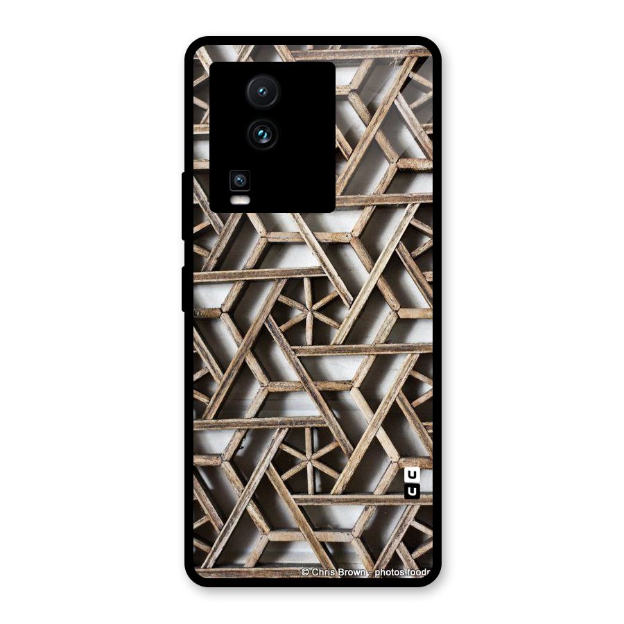 Wheel Design Glass Back Case for Vivo iQOO Neo 7 Pro