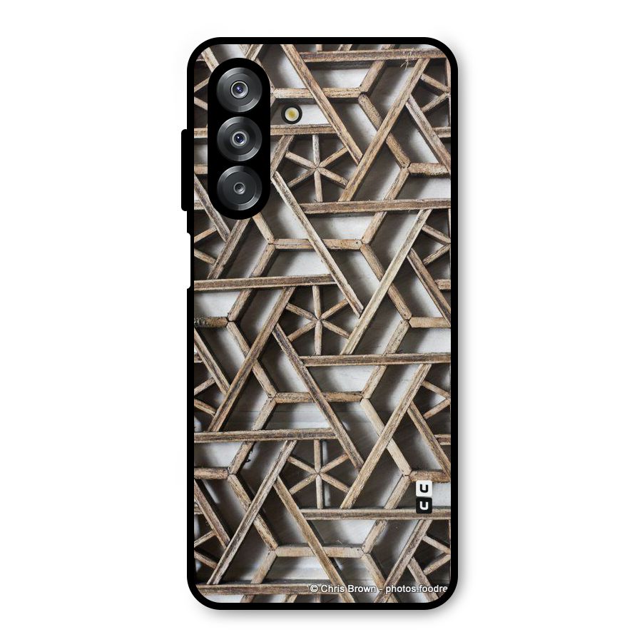 Wheel Design Metal Back Case for Galaxy A26