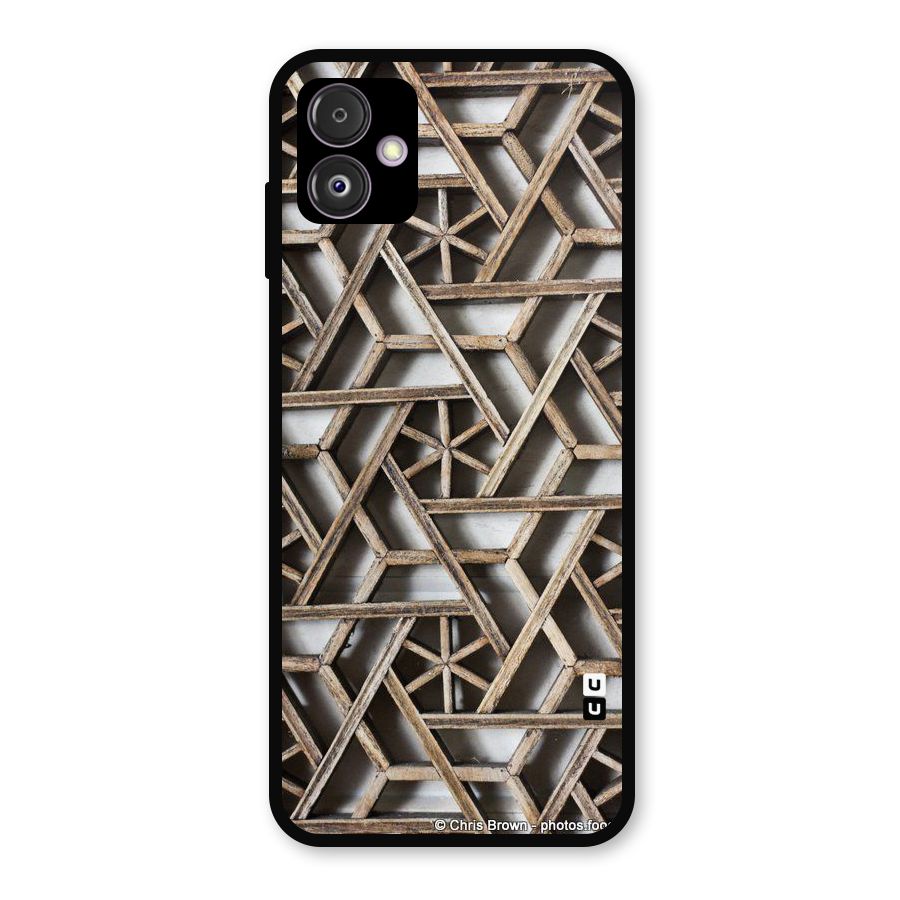 Wheel Design Metal Back Case for Galaxy F14