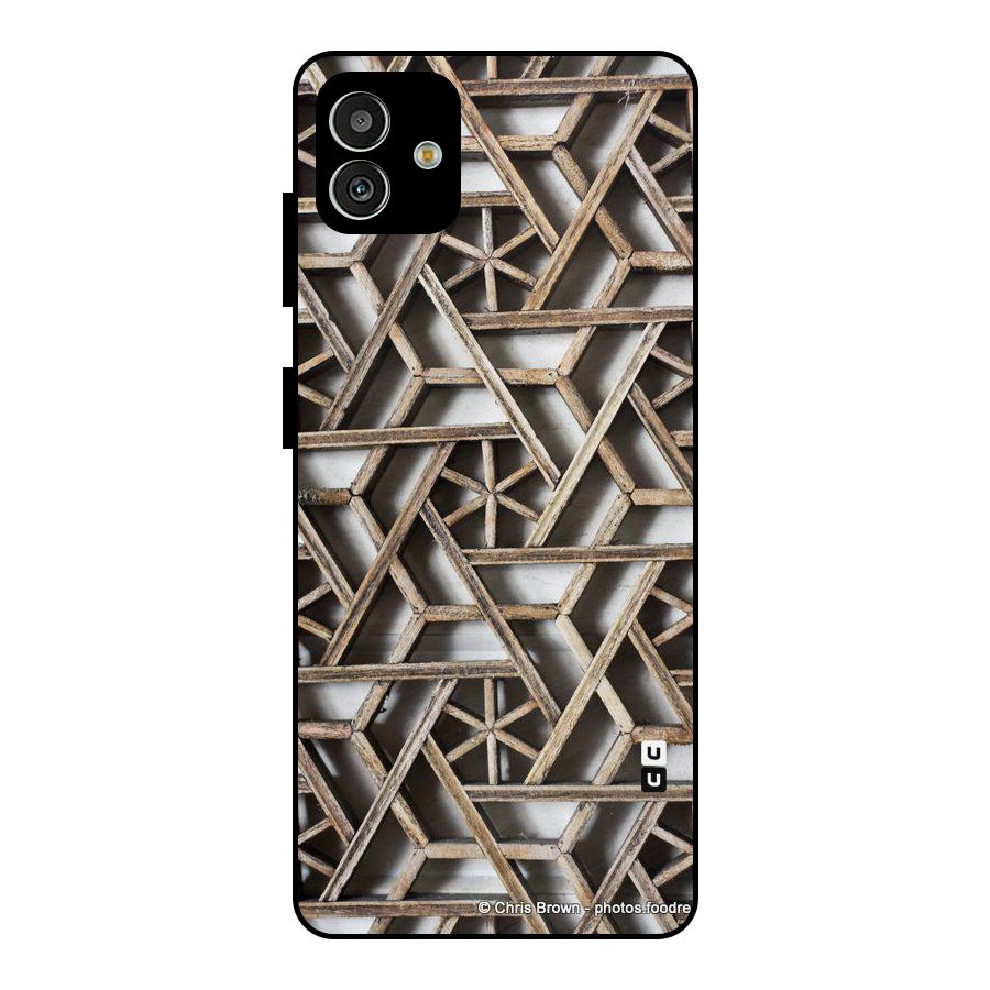 Wheel Design Metal Back Case for Galaxy M13 5G