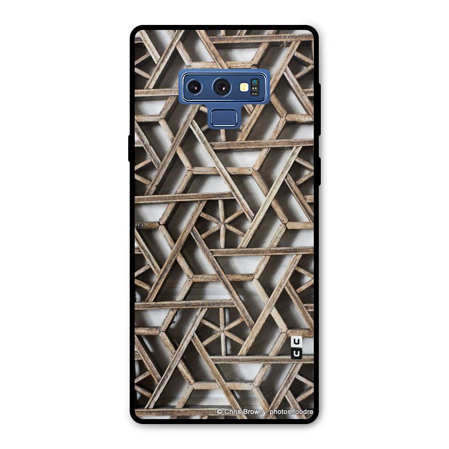 Wheel Design Metal Back Case for Galaxy Note 9