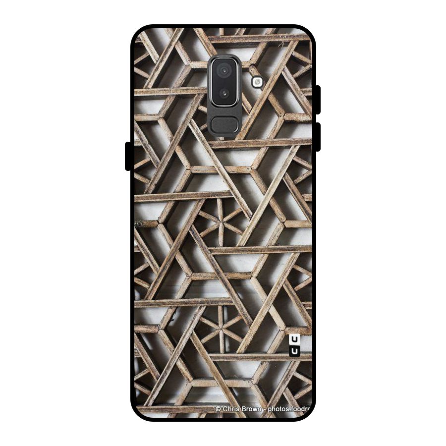 Wheel Design Metal Back Case for Galaxy On8 (2018)