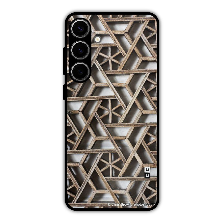 Wheel Design Metal Back Case for Galaxy S24 Plus