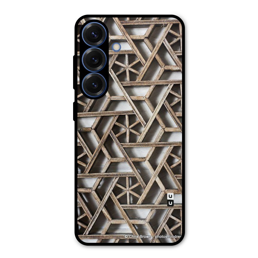 Wheel Design Metal Back Case for Galaxy S25