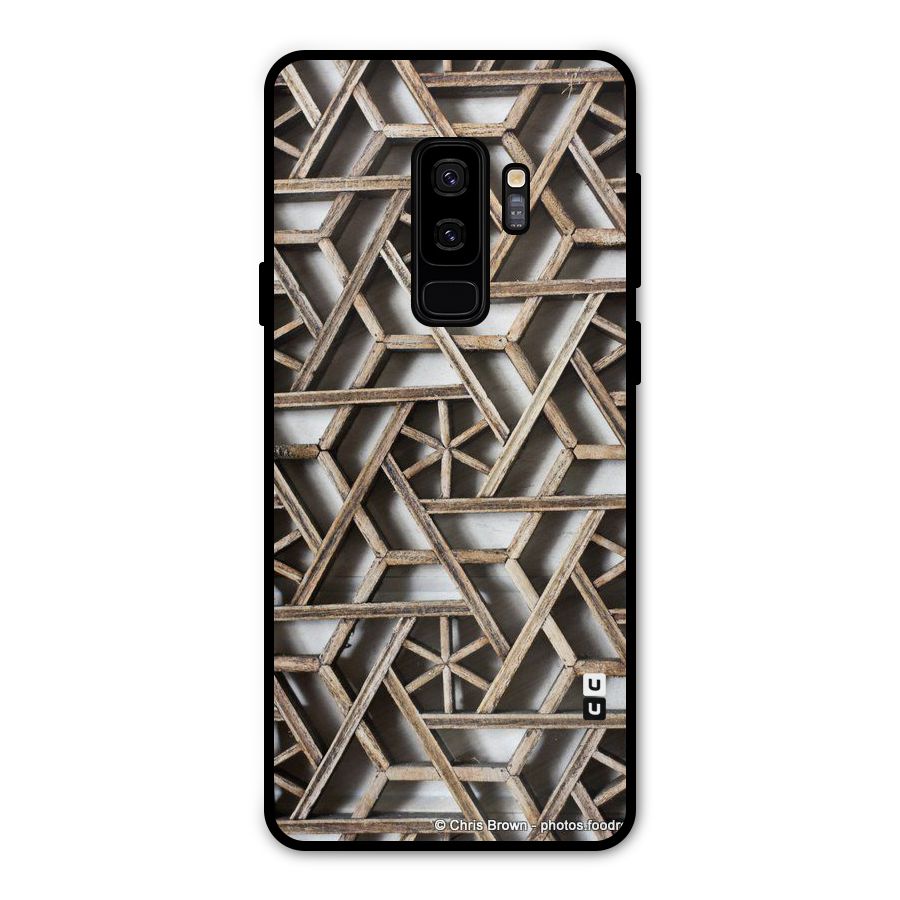 Wheel Design Metal Back Case for Galaxy S9 Plus
