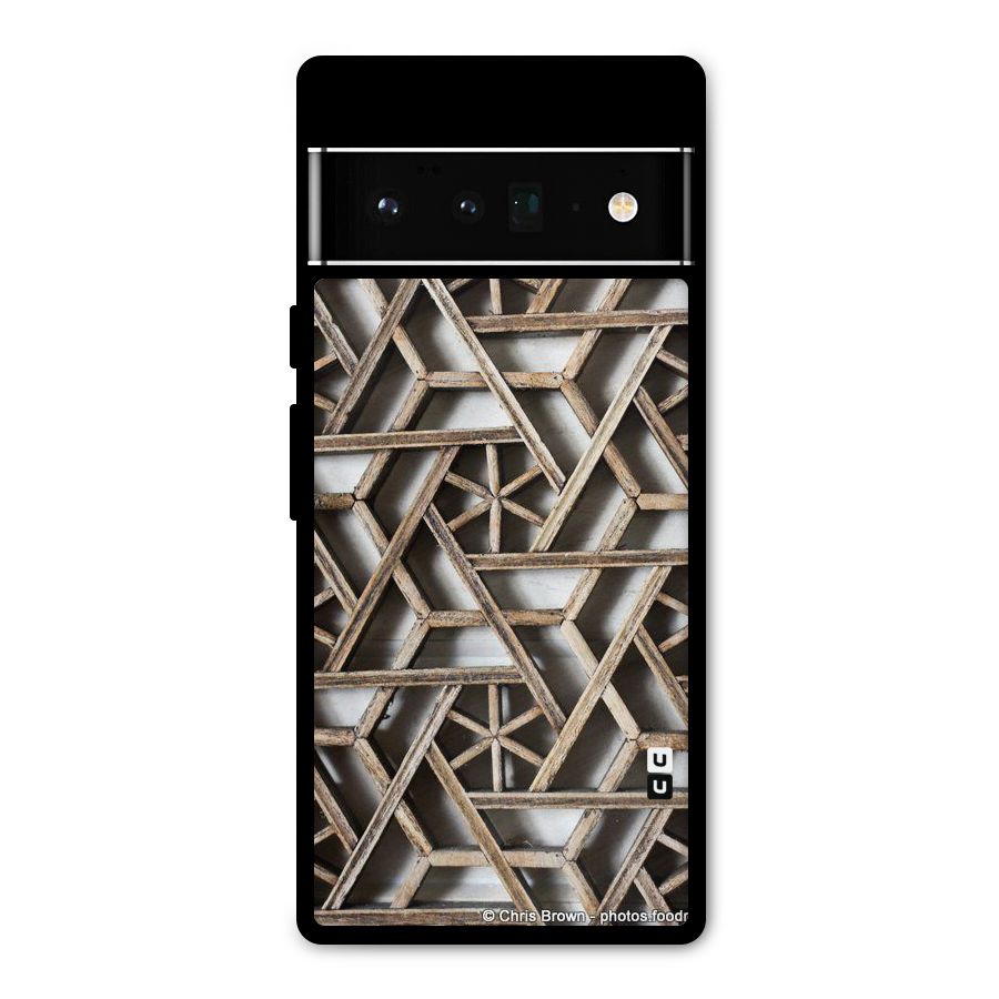 Wheel Design Metal Back Case for Google Pixel 6 Pro