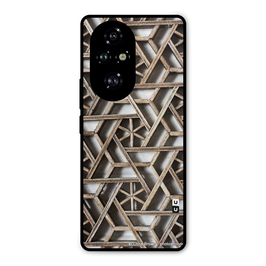 Wheel Design Metal Back Case for Honor 200 Pro