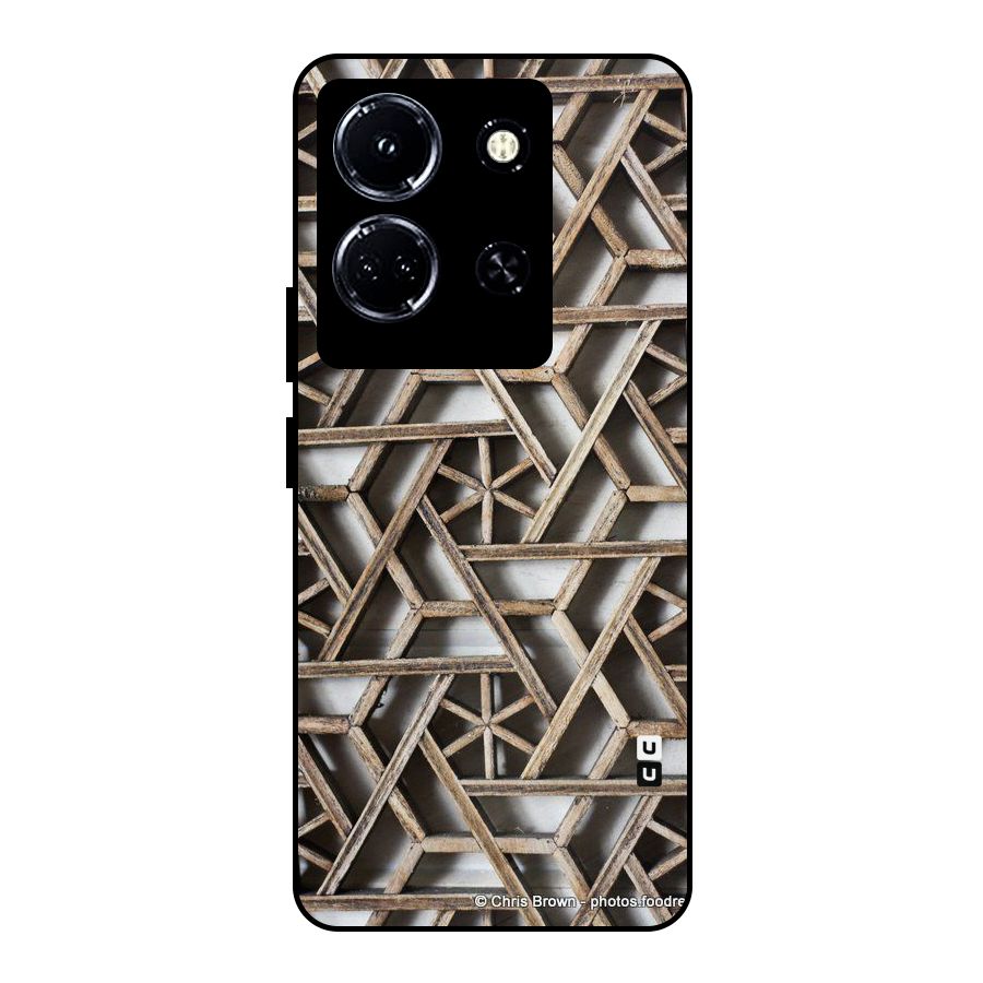 Wheel Design Metal Back Case for Infinix Note 30 5G