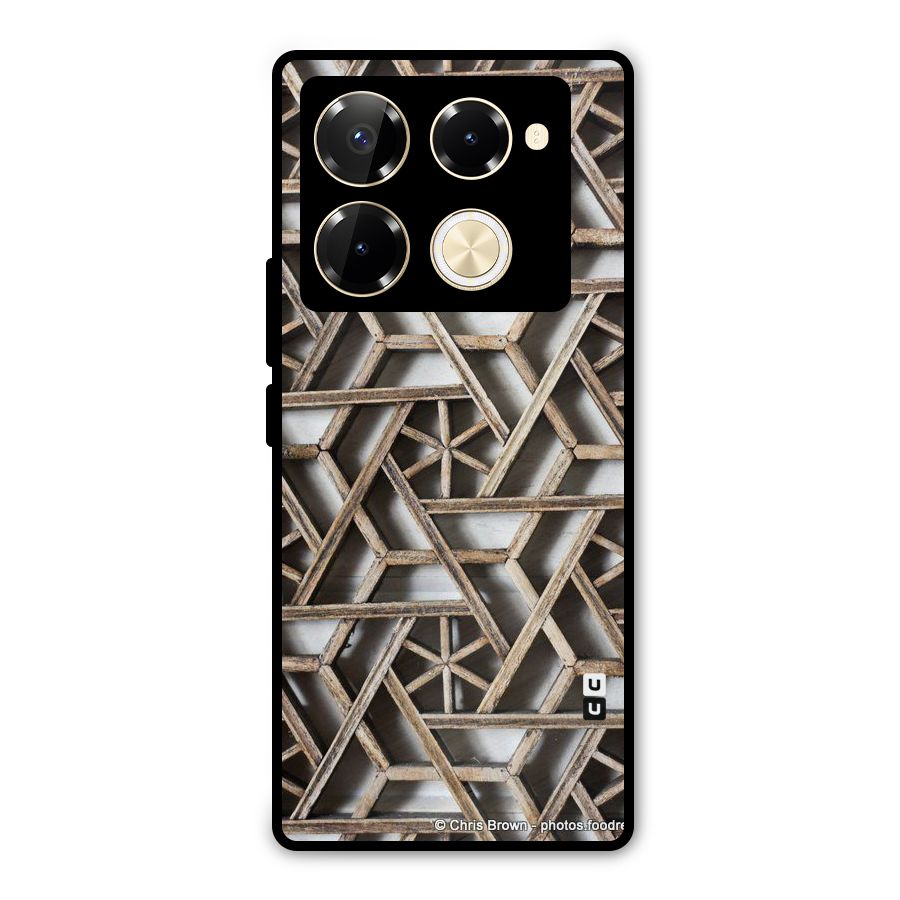 Wheel Design Metal Back Case for Infinix Note 40 Pro Plus