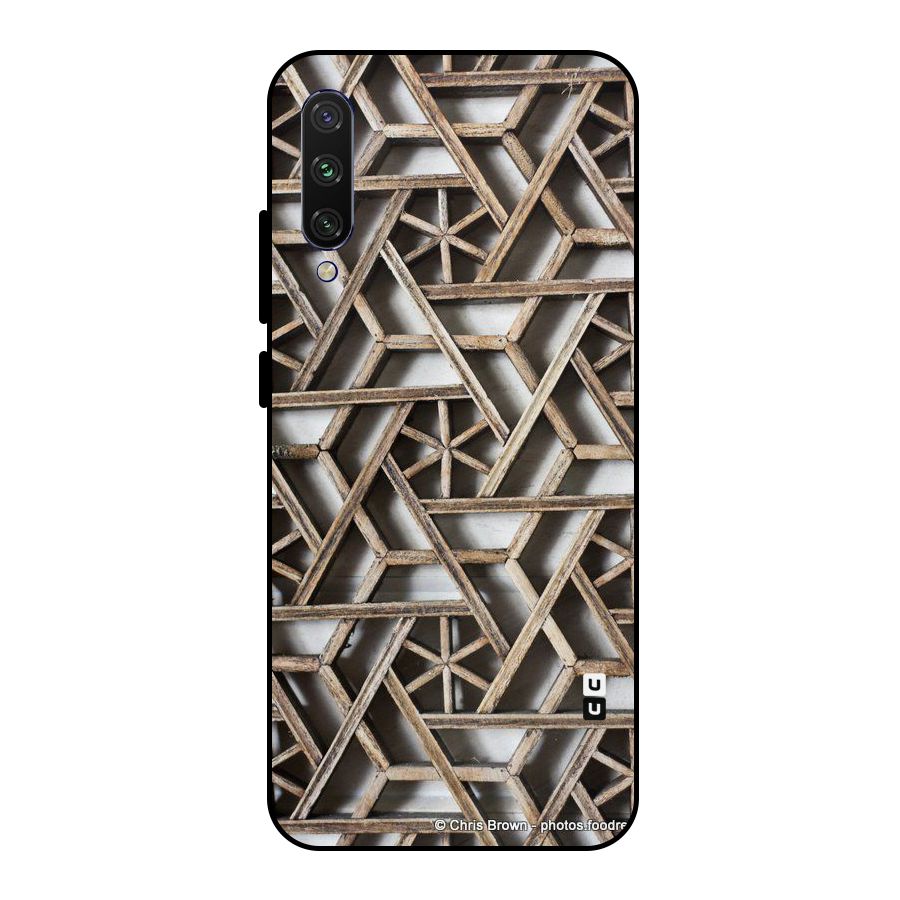 Wheel Design Metal Back Case for Mi A3
