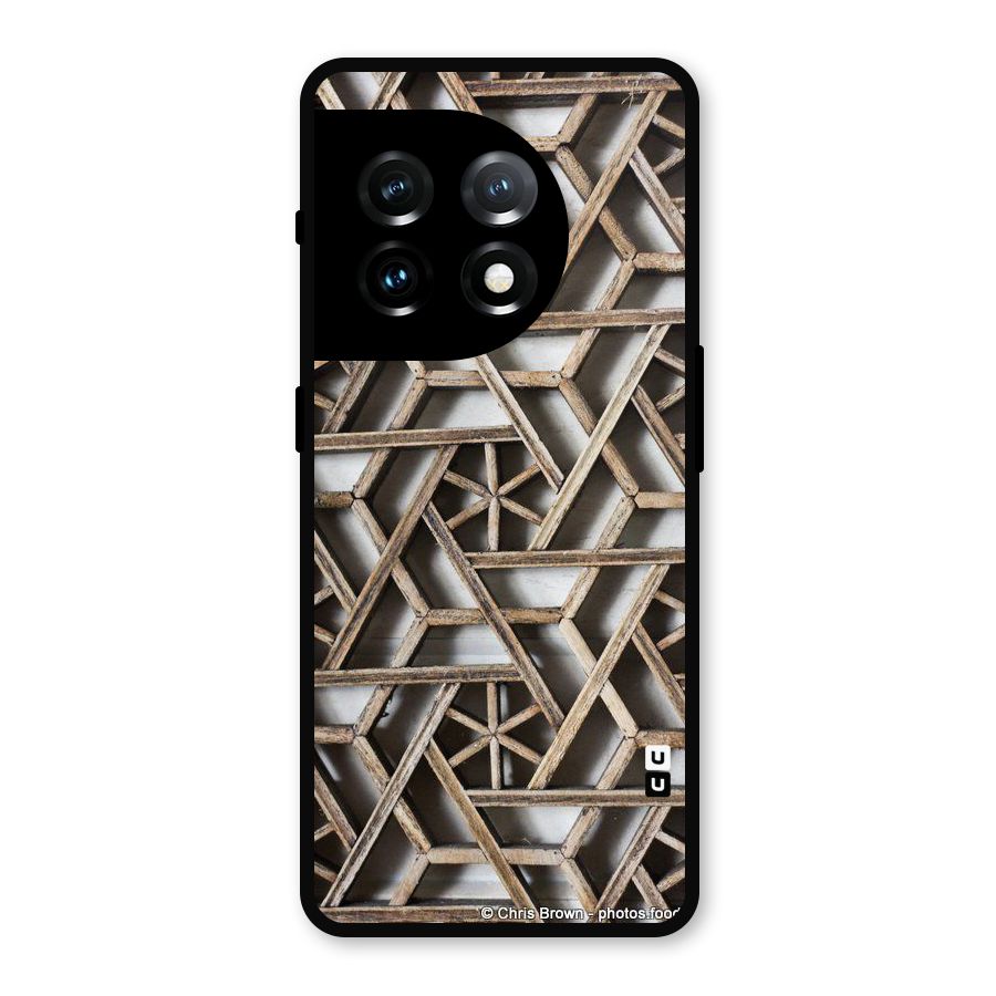 Wheel Design Metal Back Case for OnePlus 11