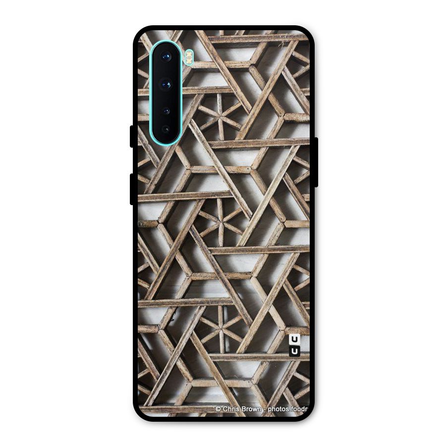 Wheel Design Metal Back Case for OnePlus Nord