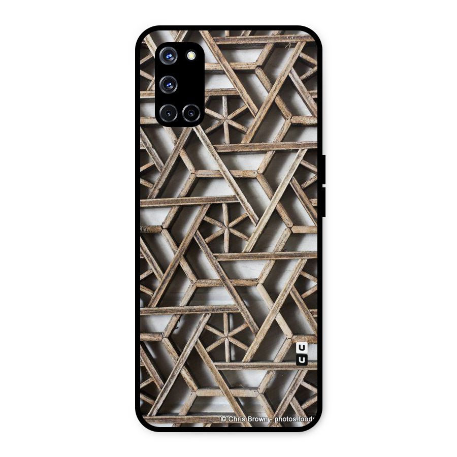 Wheel Design Metal Back Case for Oppo A52